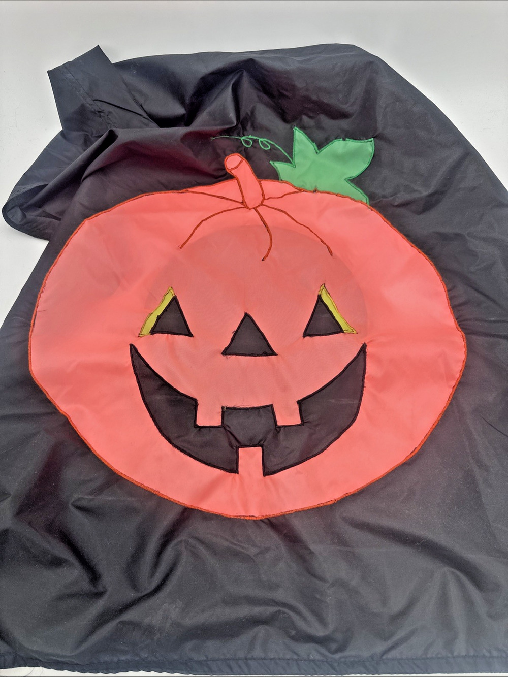 Vintage Halloween Pumpkin Outdoor Flag 39x28